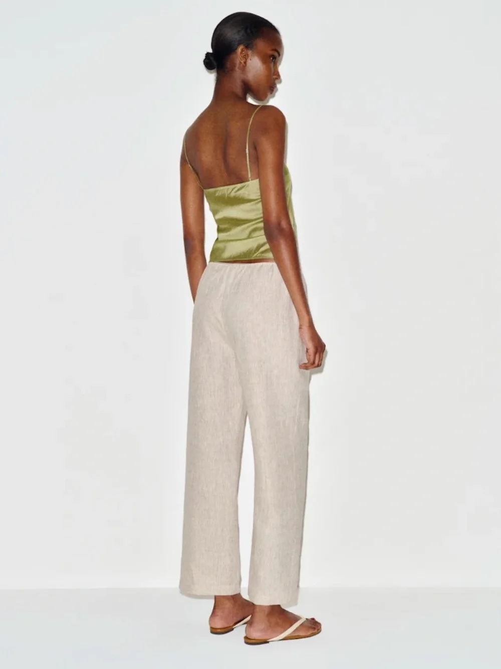 Reformation Lilah Linen Pant